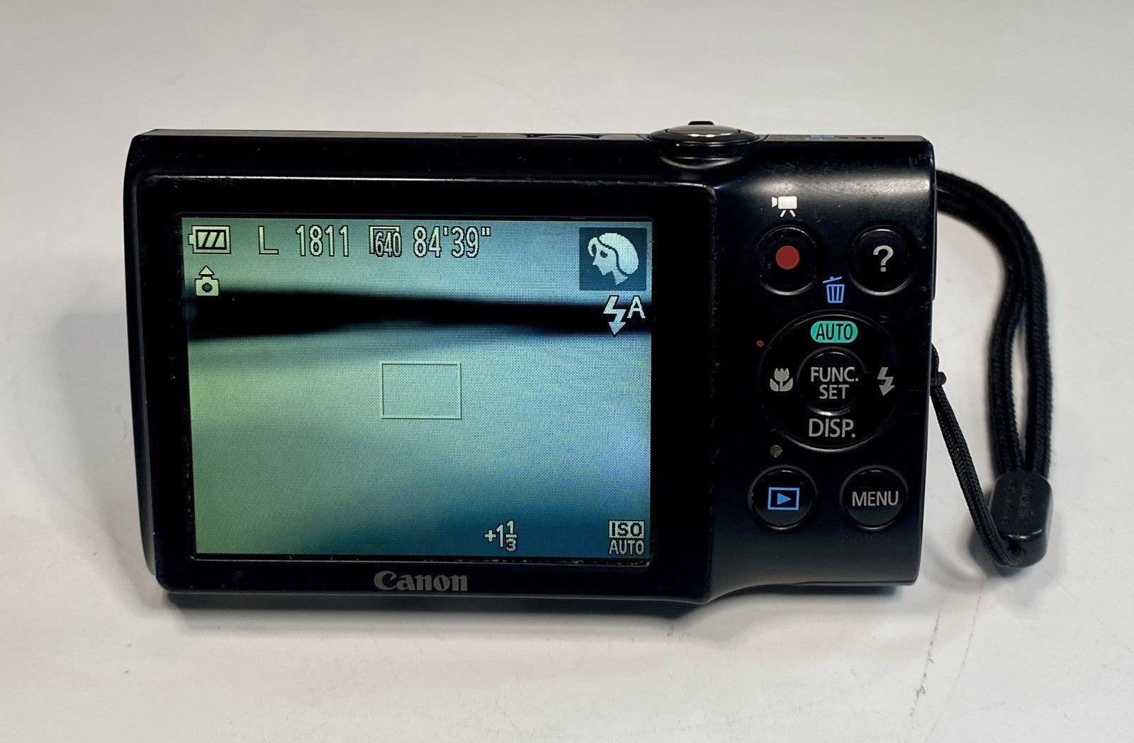 CANON PowerShot A2300 HD 16.0MP BALCK 5x Optical zoom Digital Camera TESTED