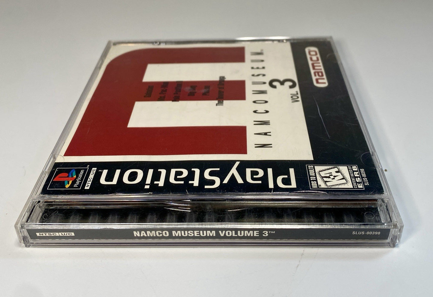 Namco Museum Vol. 3 (Sony PlayStation 1, 1996) CIB Big M Variant Rare, Tested
