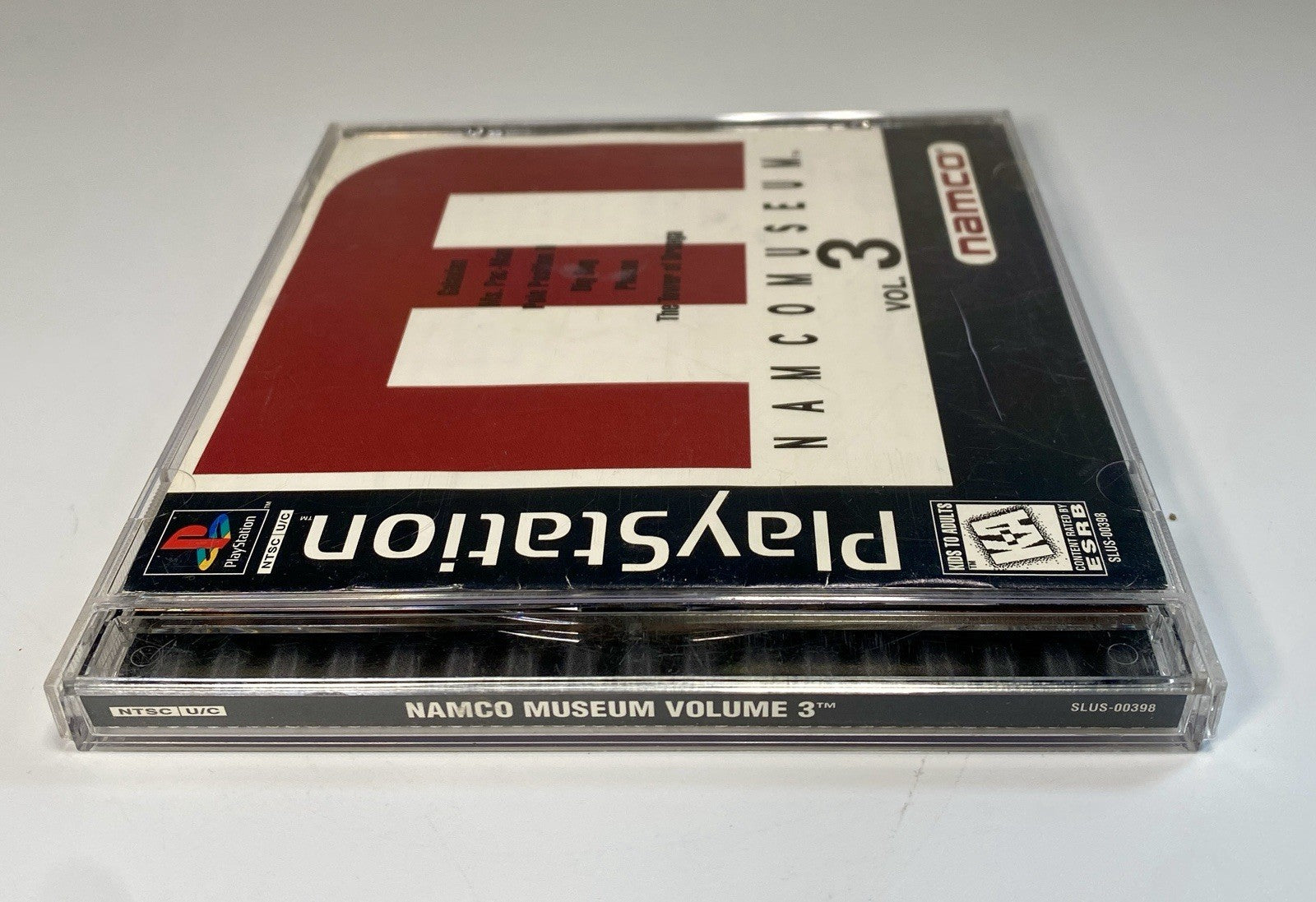 Namco Museum Vol. 3 (Sony PlayStation 1, 1996) CIB Big M Variant Rare, Tested