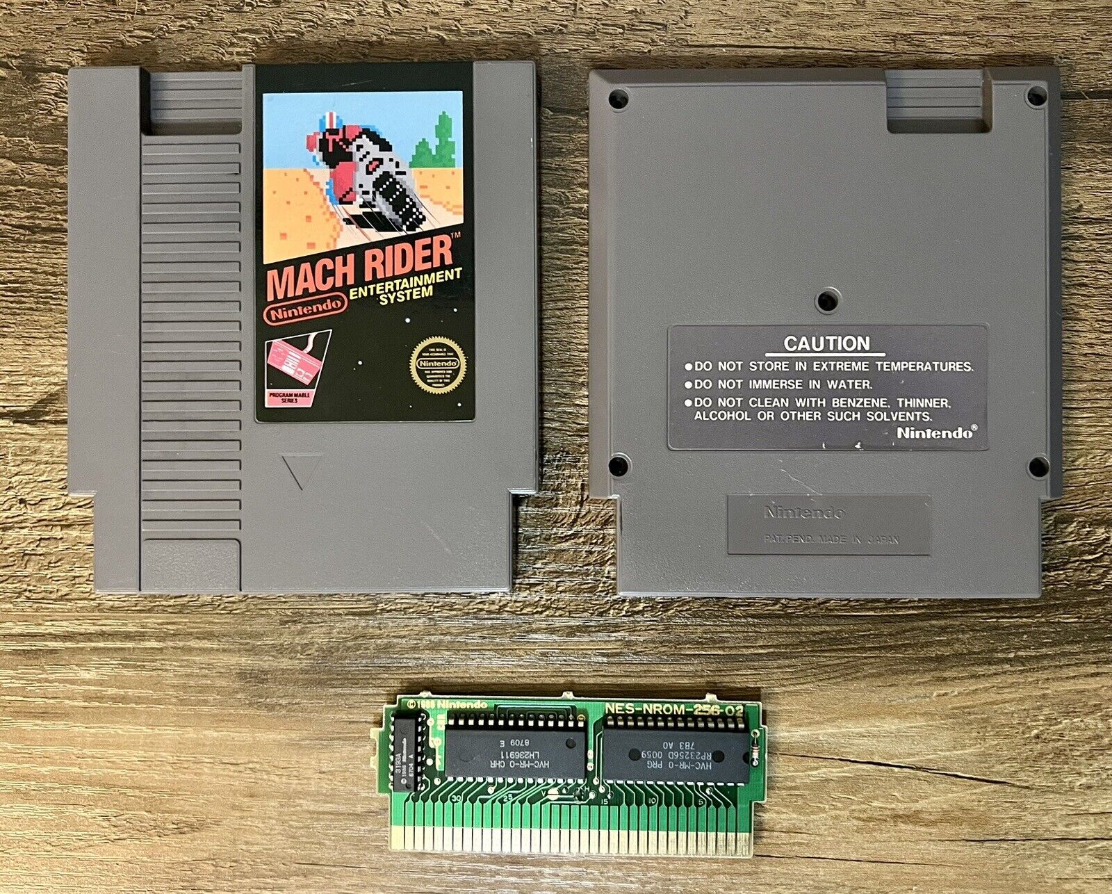 MACH RIDER - Nintendo (Authentic) NES Game, Tested & Working (5 Screw)