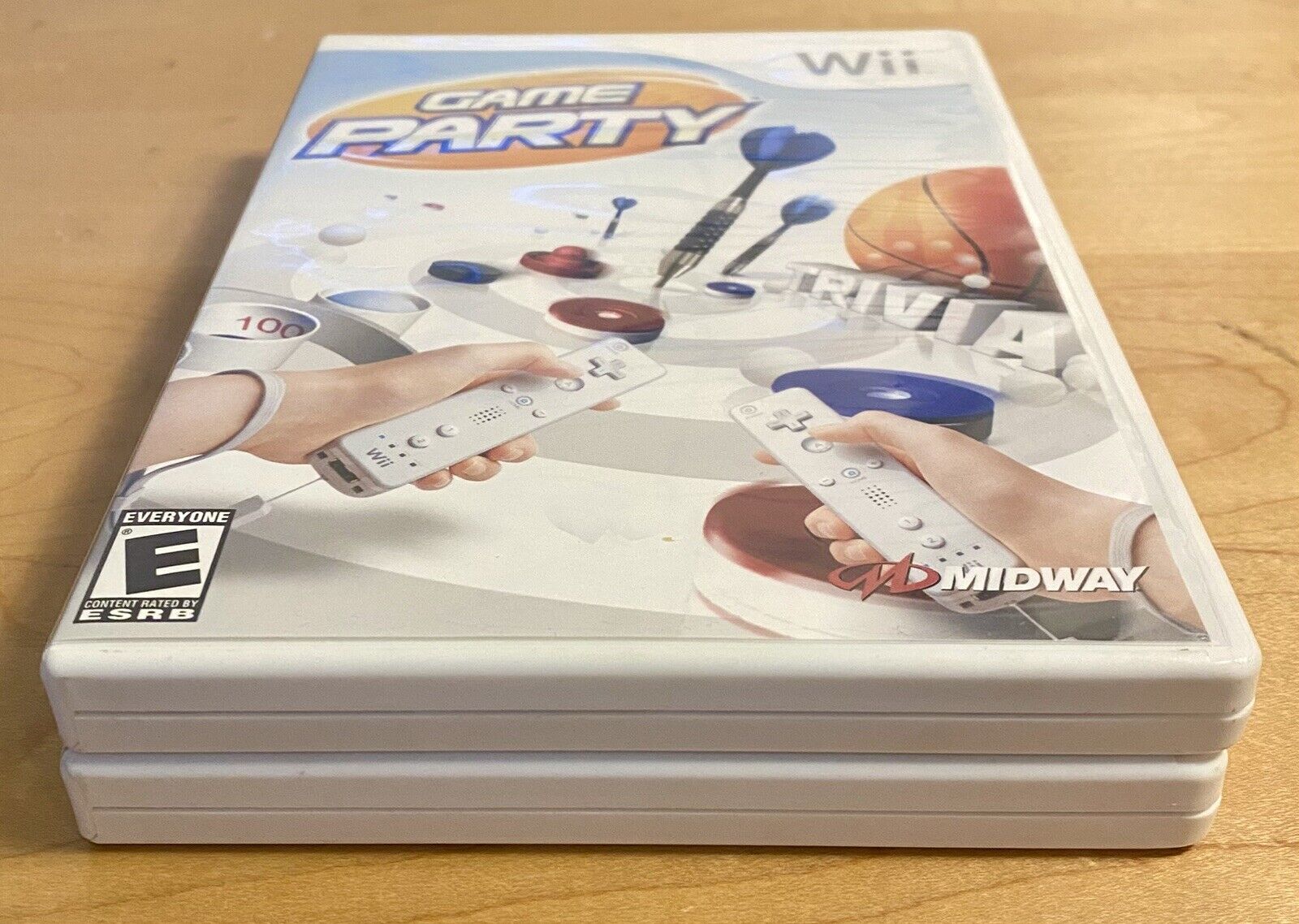 Game Party 1 & 2 Bundle (Nintendo Wii) Authentic, Both Tested & Working