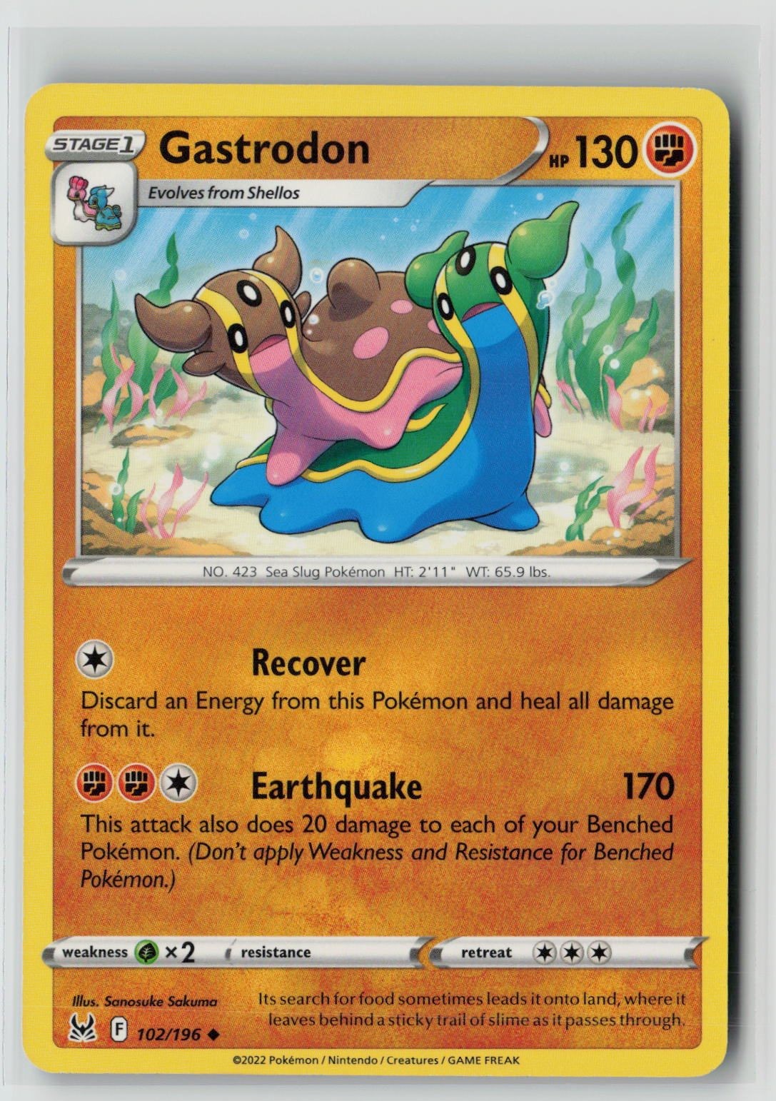 Gastrodon (SWSH11: Lost Origin 102/196) NM
