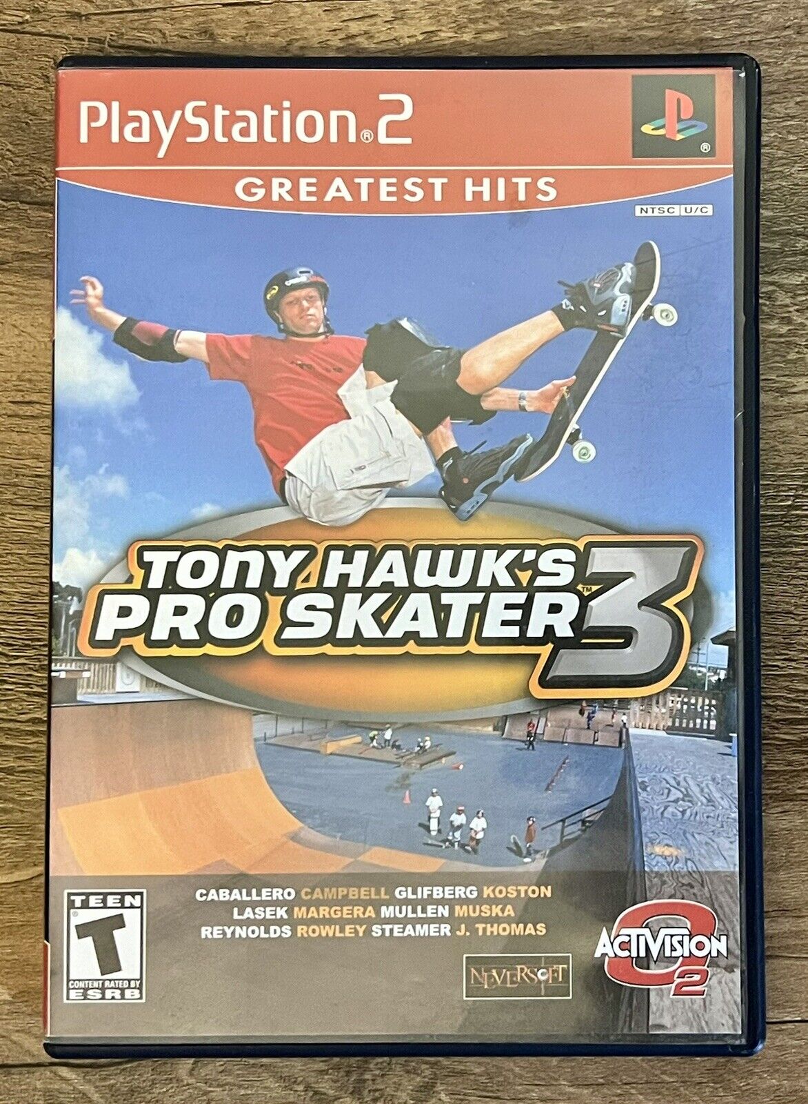 Tony Hawk's Pro Skater 3 (Sony PlayStation 2, 2002) PS2 Complete W Reg Card.