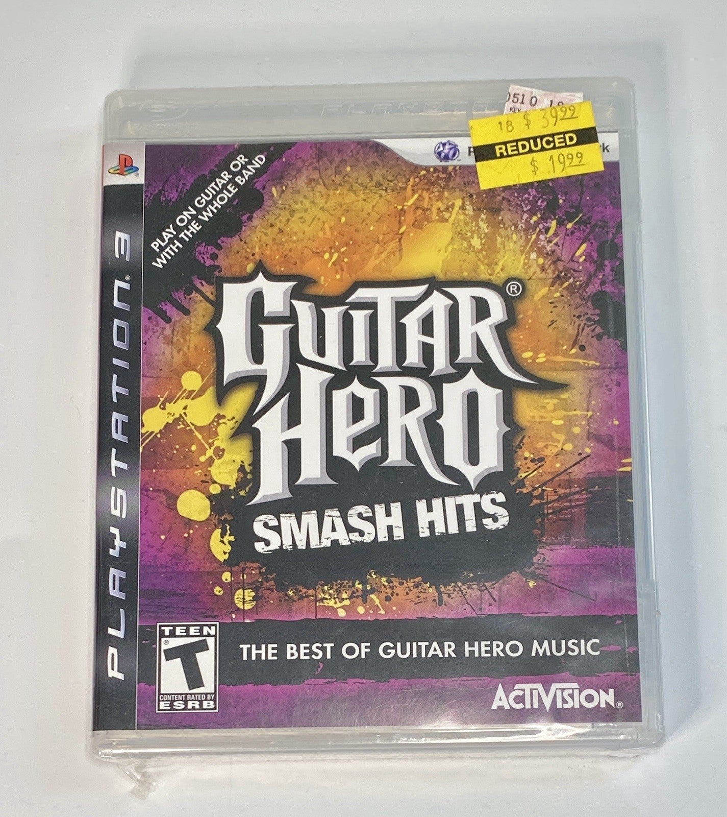 Guitar Hero: Smash Hits (Sony PlayStation 3, 2009) Brand New Factory Sealed
