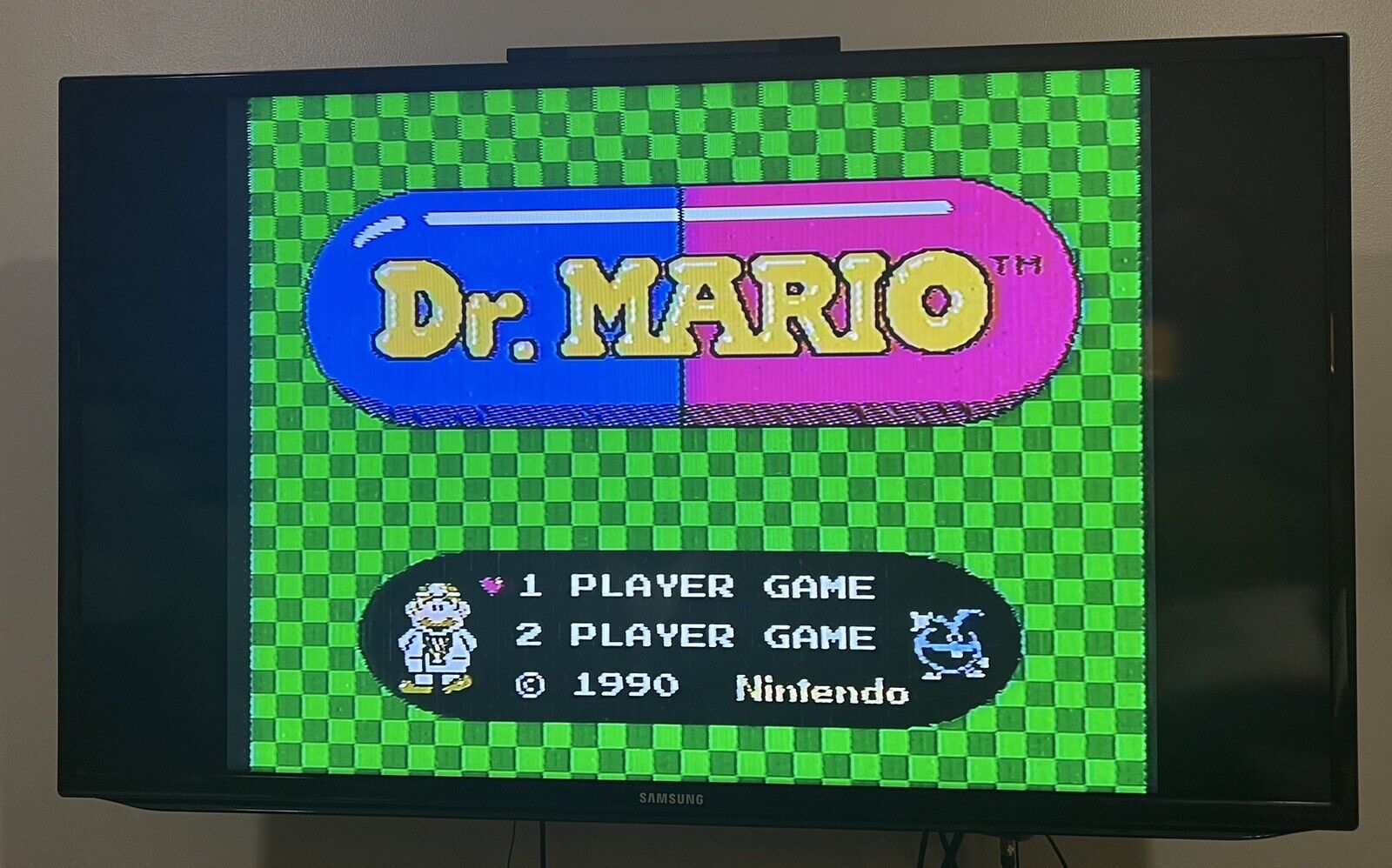 Dr. Mario Nintendo NES Authentic Tested and Working!