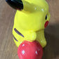 Pokemon Pikachu with Poke Ball Nintendo 2015 Ceramic Coin Money Piggy Bank 9”