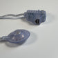 Nyko Worm Light Nintendo Gameboy Advance GBA GBC Color Silver Blue Clear, Tested