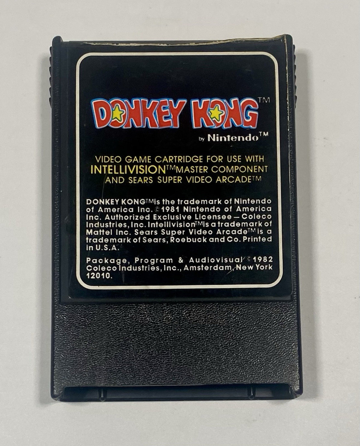 Donkey Kong - Intellivision - Game Cart only - VINTAGE Game