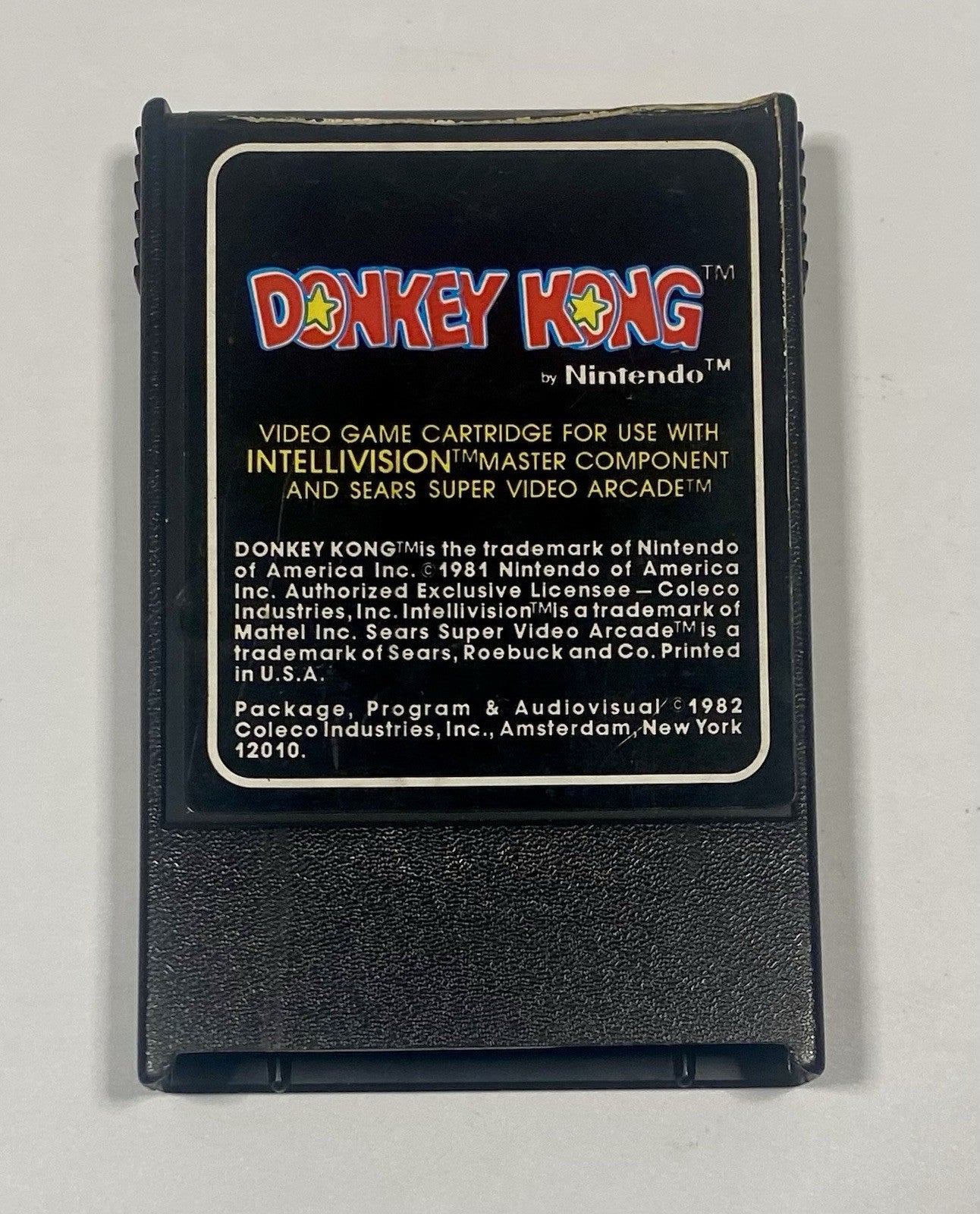 Donkey Kong - Intellivision - Game Cart only - VINTAGE Game