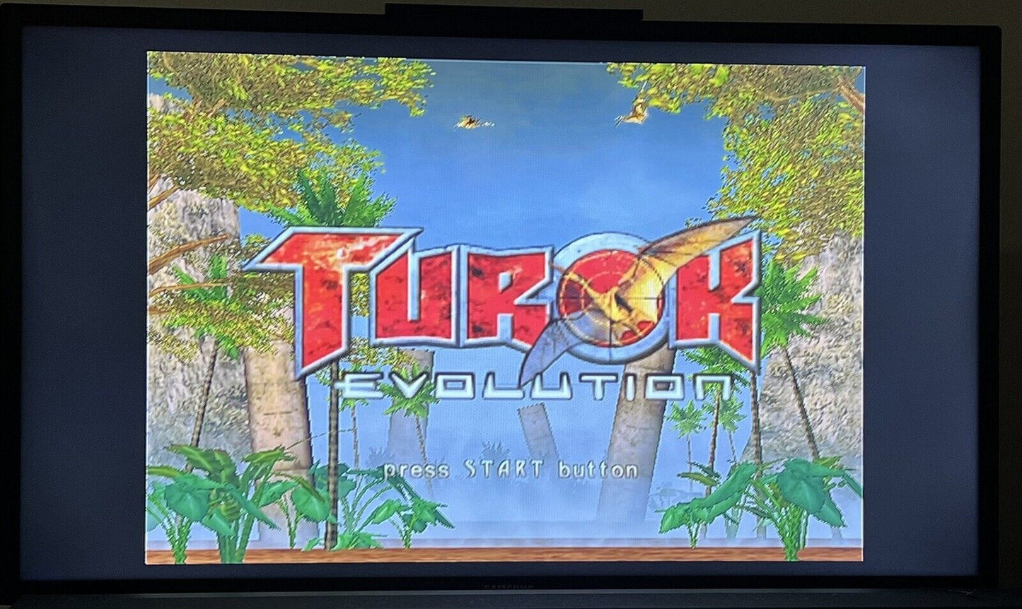 Turok Evolution PlayStation 2 PS2 Complete CIB - Tested