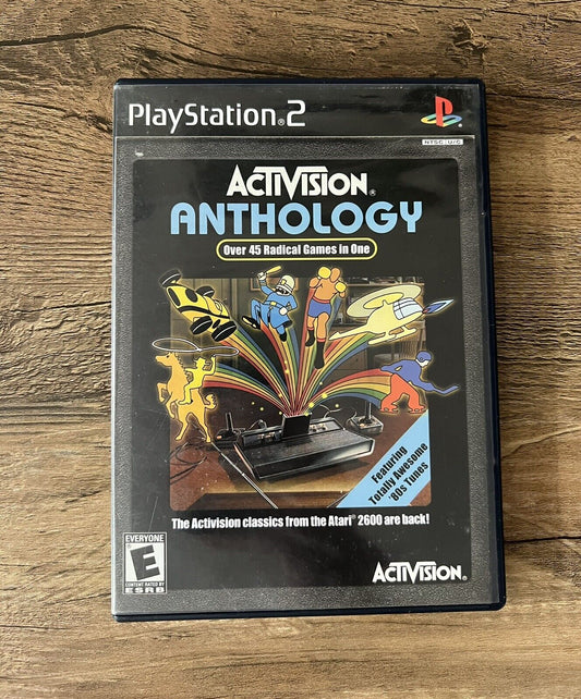 PlayStation 2 Activision Anthology PS2 Atari Classics (Disk, Case, and Manual)