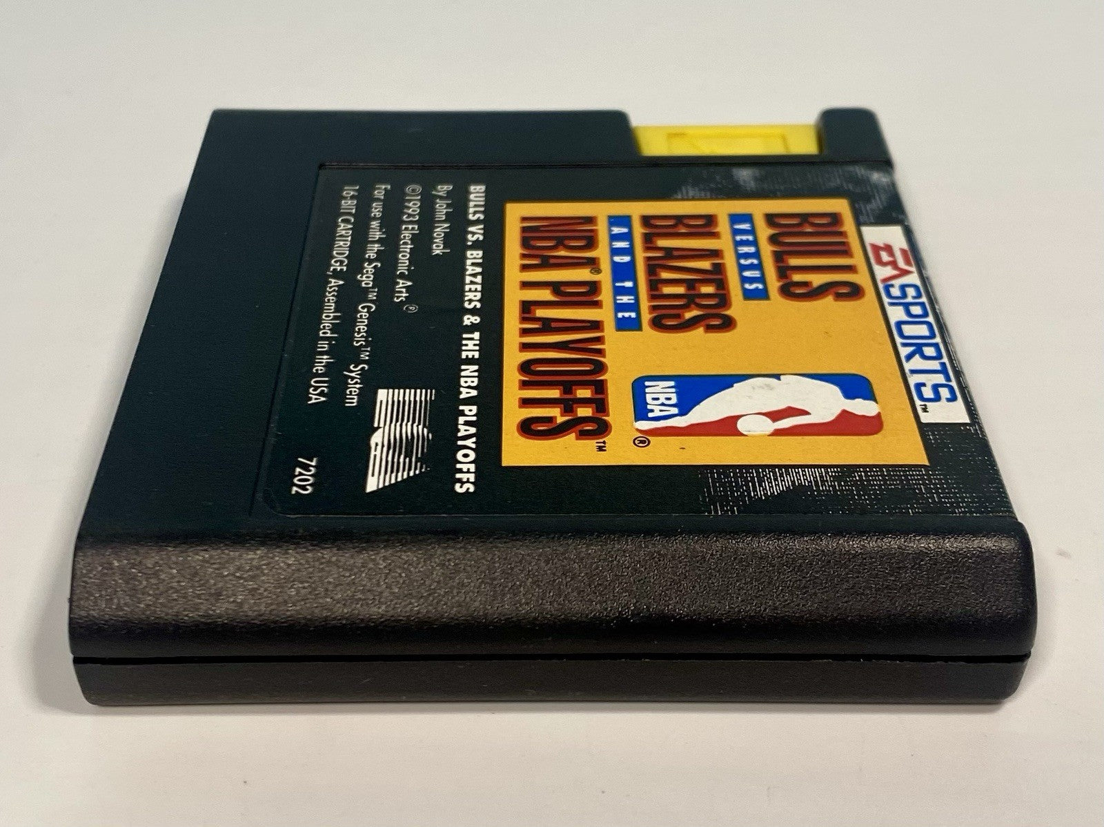 Bulls vs. Blazers and the NBA Playoffs Sega Genesis 1993 CIB W/ Case & Manual