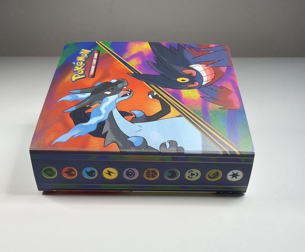 Pokémon Mega Charizard X & Mega Gengar 60 Card Mini Portfolio BINDER ONLY
