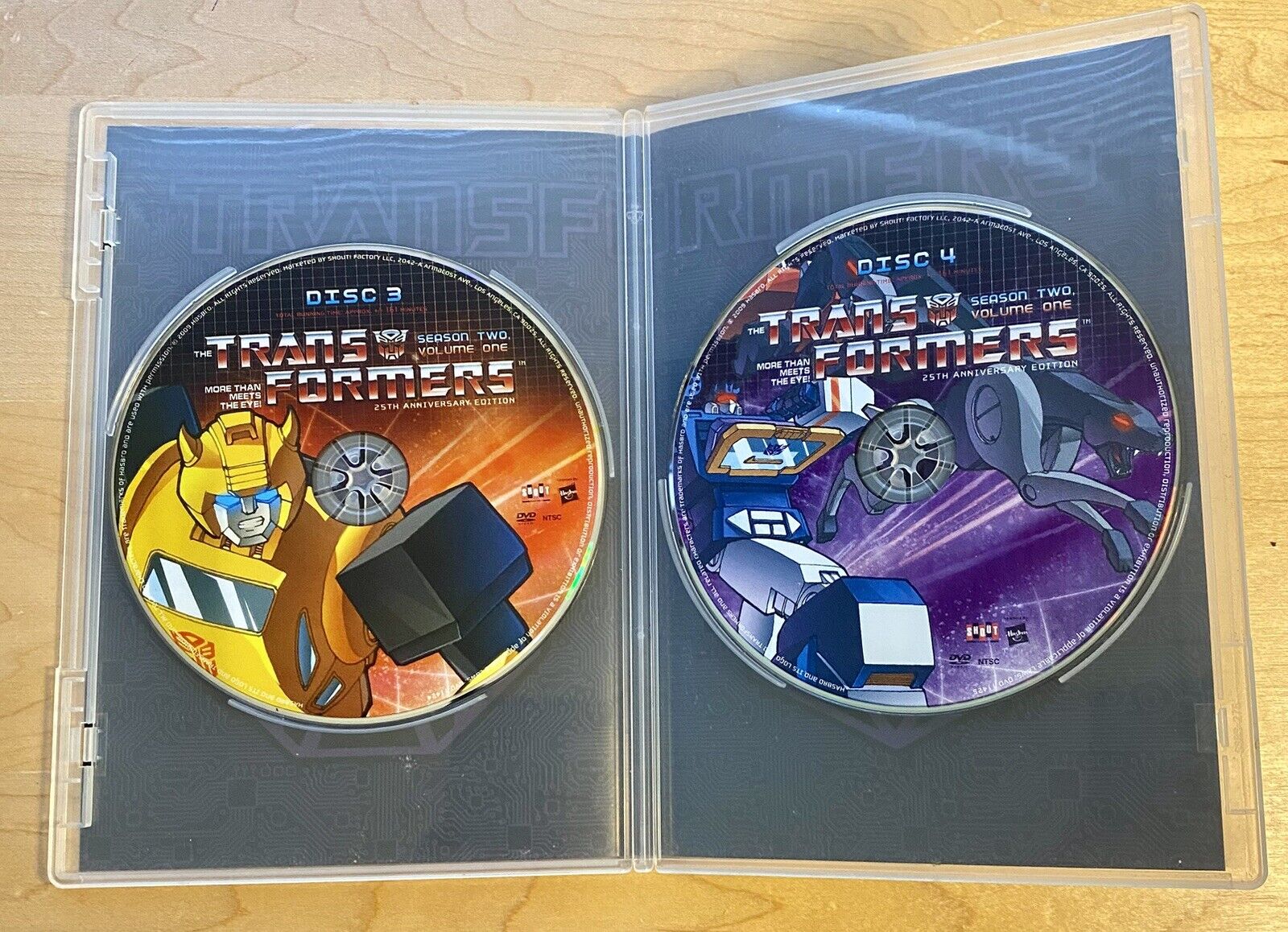 Transformers Season 2 Volume 1 Discs 1-4, Transformers The Movie Bundle, Tested