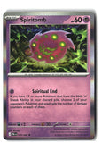 Spiritomb Holofoil NM (Pitch Black 035/084)