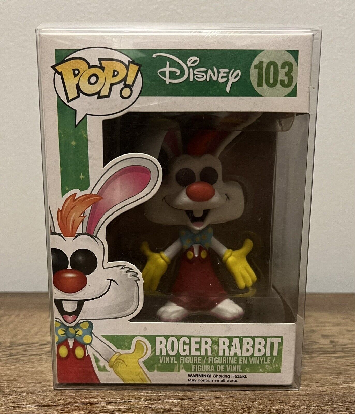 Funko Pop! Vinyl: Who Framed Roger Rabbit - Roger Rabbit #103 With Protector