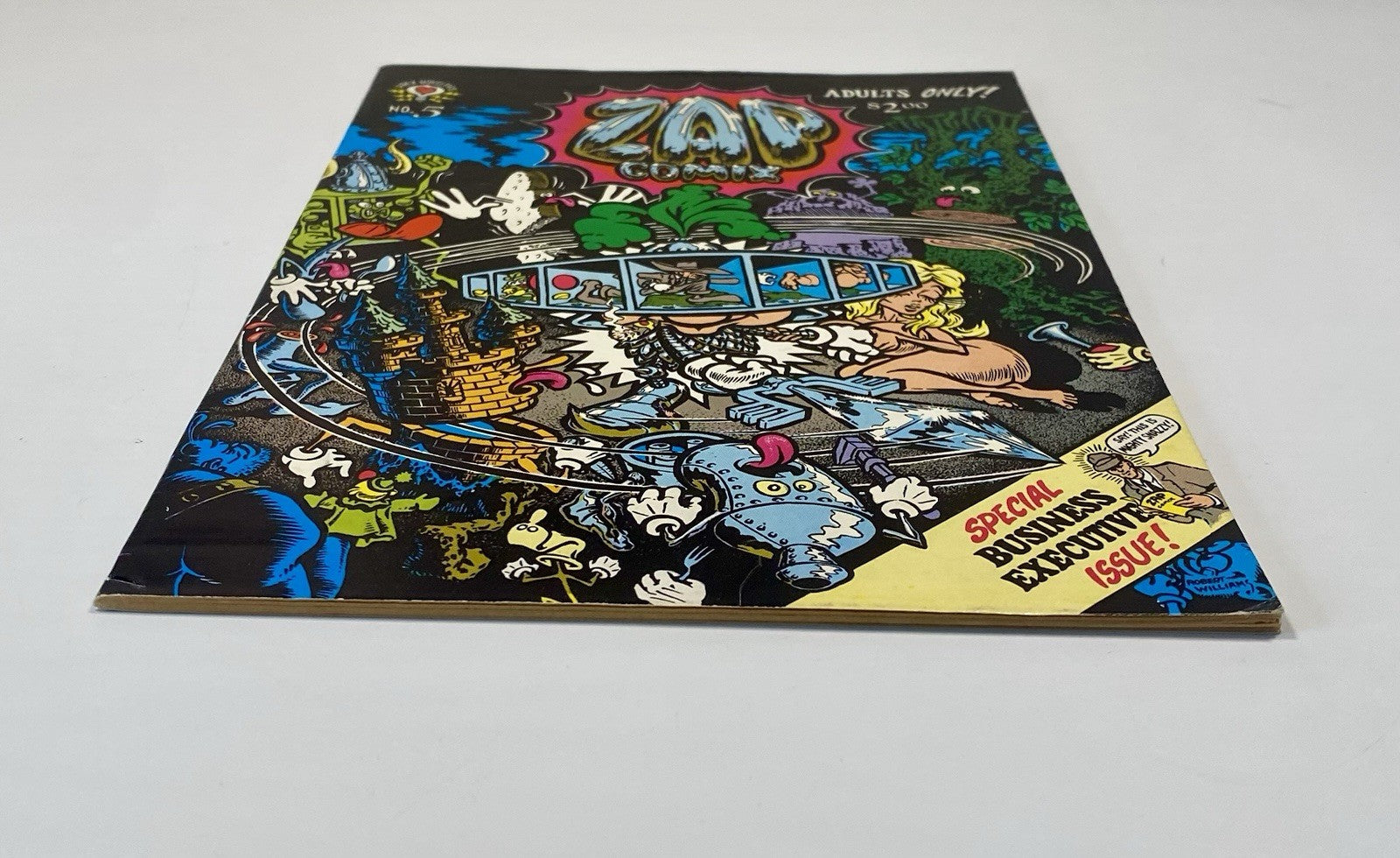 Zap Comix No. 5 - Apex Novelty 1988 4th Print