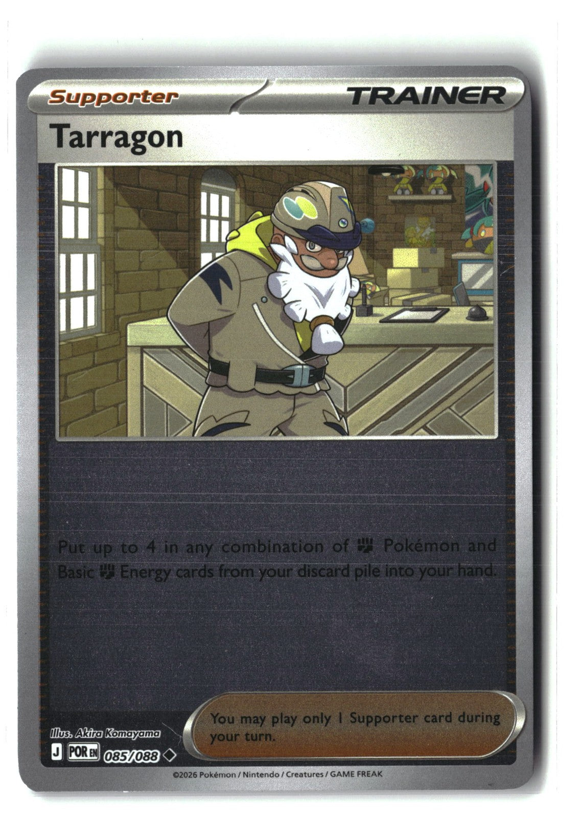 Tarragon Reverse Holofoil NM (Perfect Order 085/088)