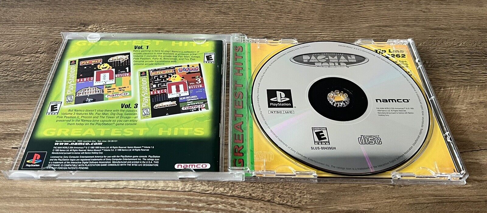 Pac-Man World 20th Anniversary Sony PlayStation 1, 1999 A+ Copy PS1 WITH reg Crd