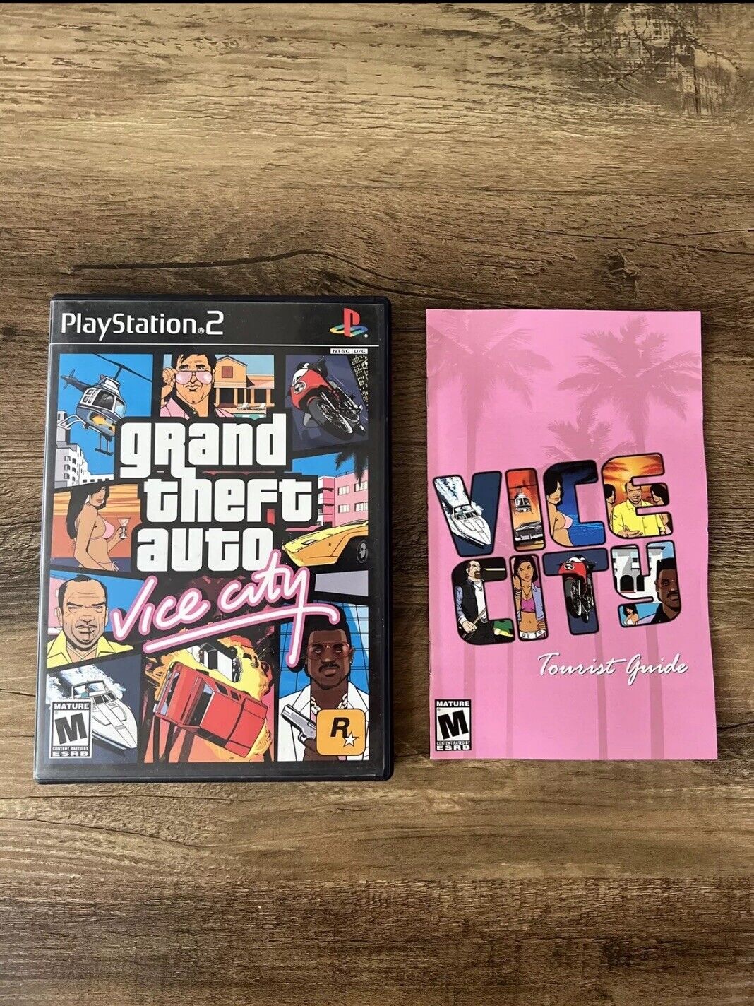 Grand Theft Auto III & Vice City Bundle | PlayStation 2 (PS2), W/ Manuals Tested