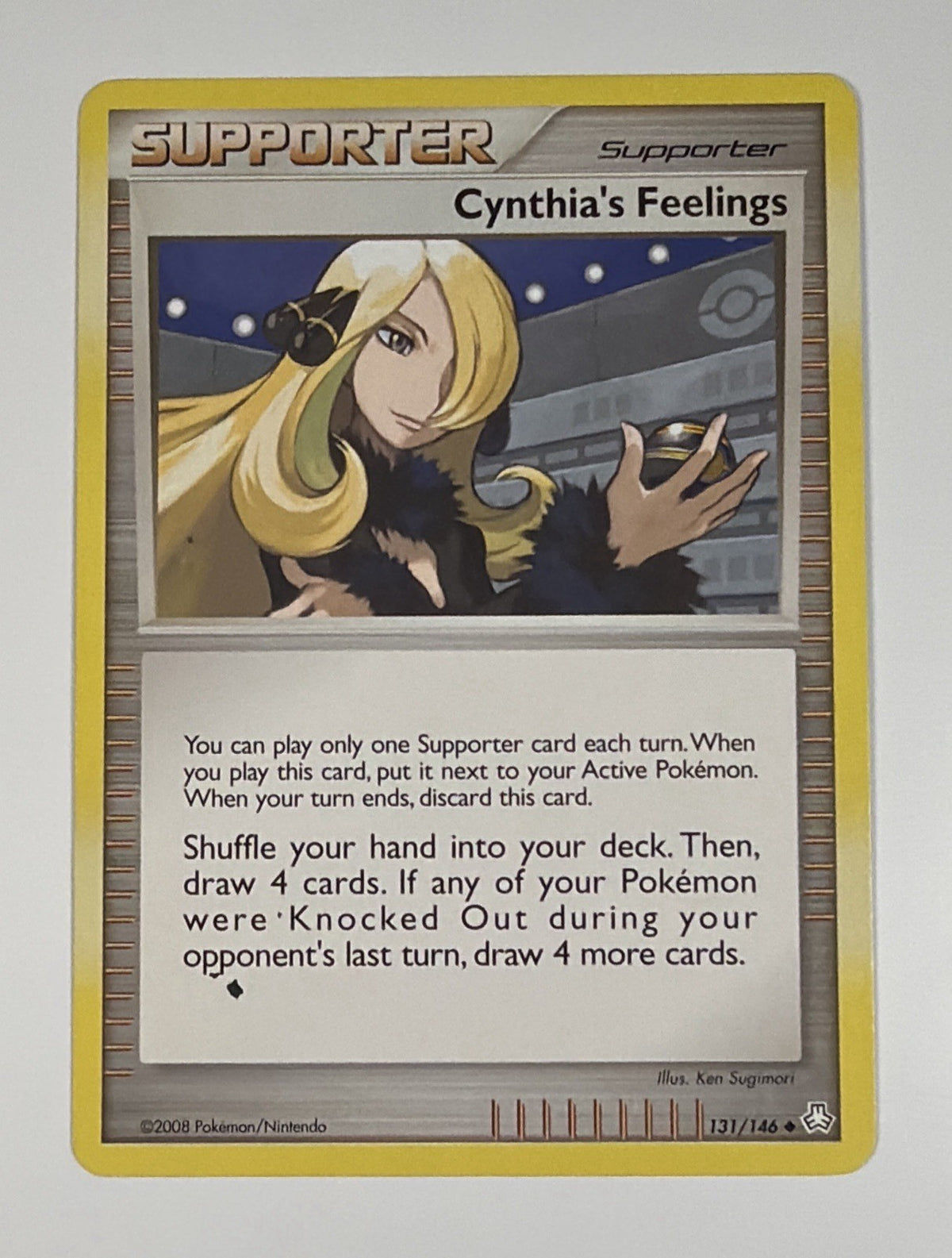 Cynthia's Feelings 131/146 Uncommon Legends Awakened Pokemon TCG LP