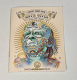 Color Your Own Movie Cover Walmart Exclusive Coloring Booklet by Orlando Arocena