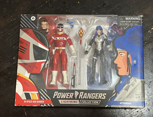 Power Rangers Lightning Collection in Space Red Ranger & Astronema Action Figure