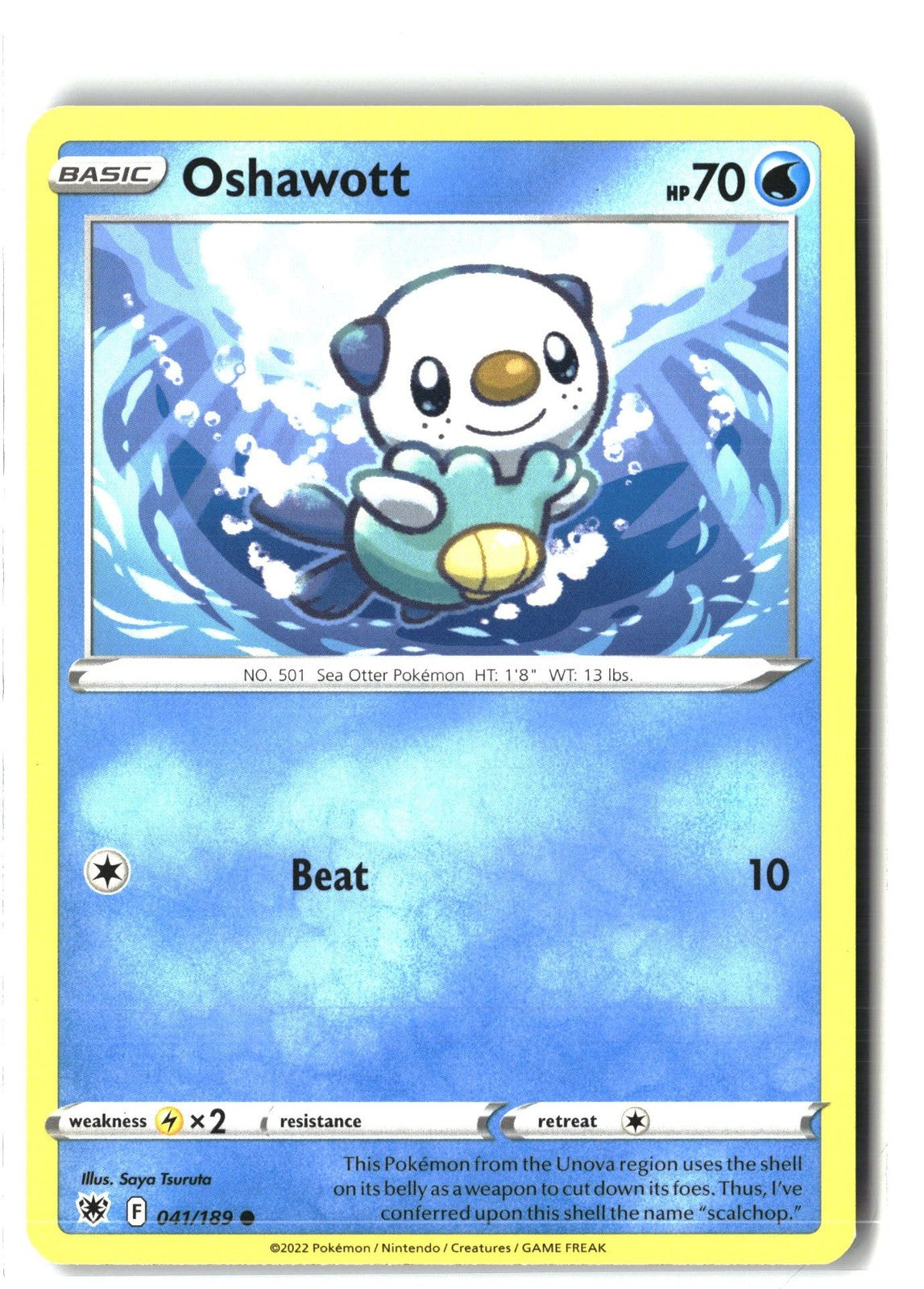 Oshawott (SWSH10: Astral Radiance 041/189) NM