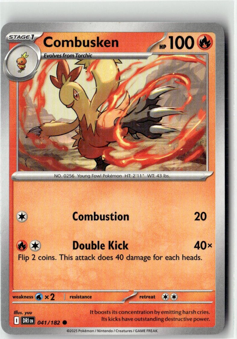 Combusken (Destined Rivals 041/182) NM