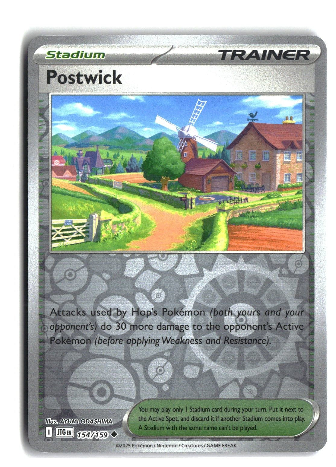 Postwick Reverse Holofoil NM (Journey Together 154/159)