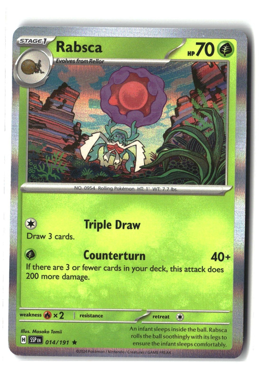 Rabsca Holofoil NM (Surging Sparks 014/191)