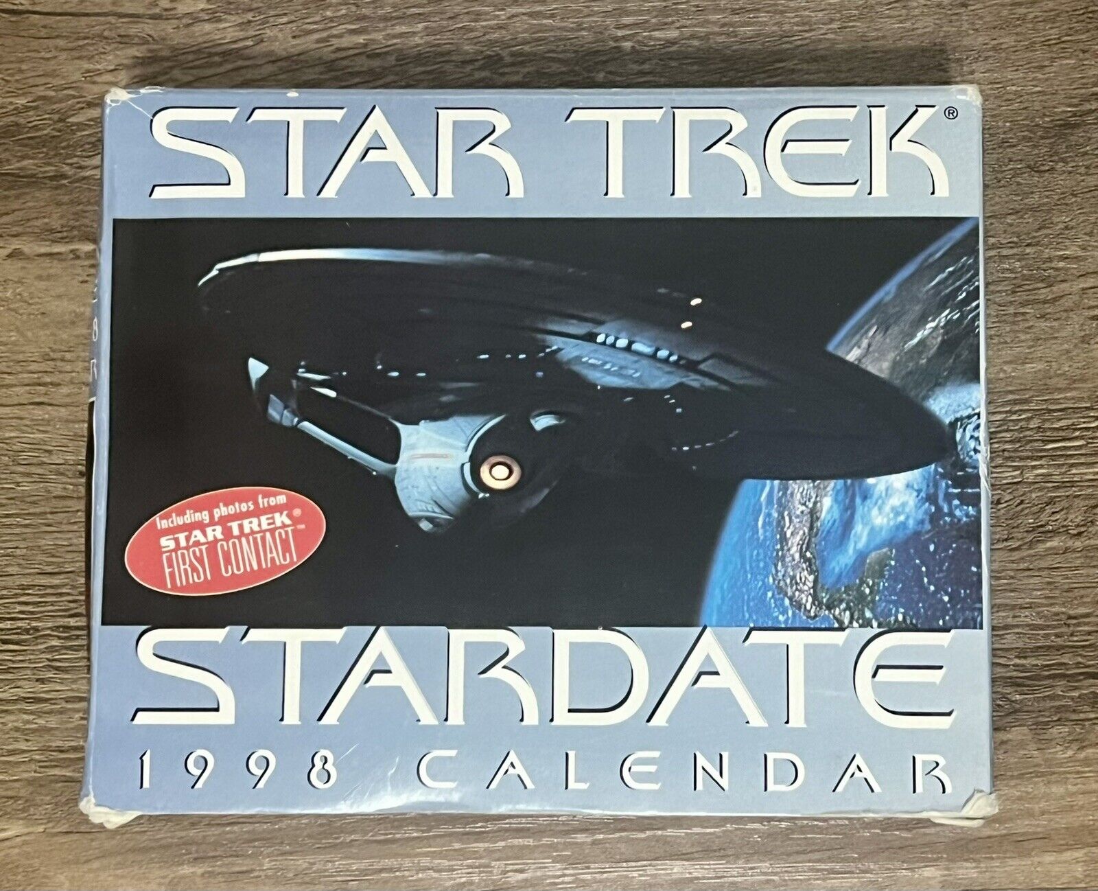 Star Trek Stardate 1998 Calendar Including Photos From Star Trek First Contact