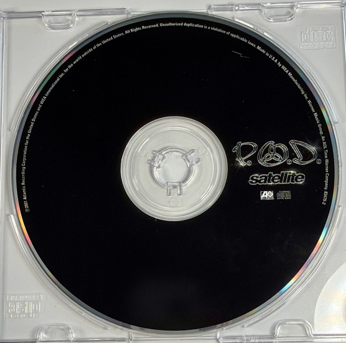P.O.D. - Satellite (2002) - Audio CD - Rock, Disc Only, Tested & Working