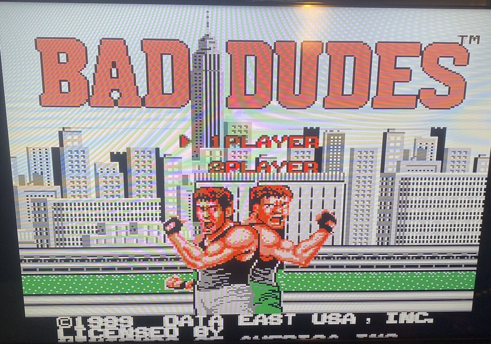 Bad Dudes (Nintendo Entertainment System NES, 1990) Authentic & Tested