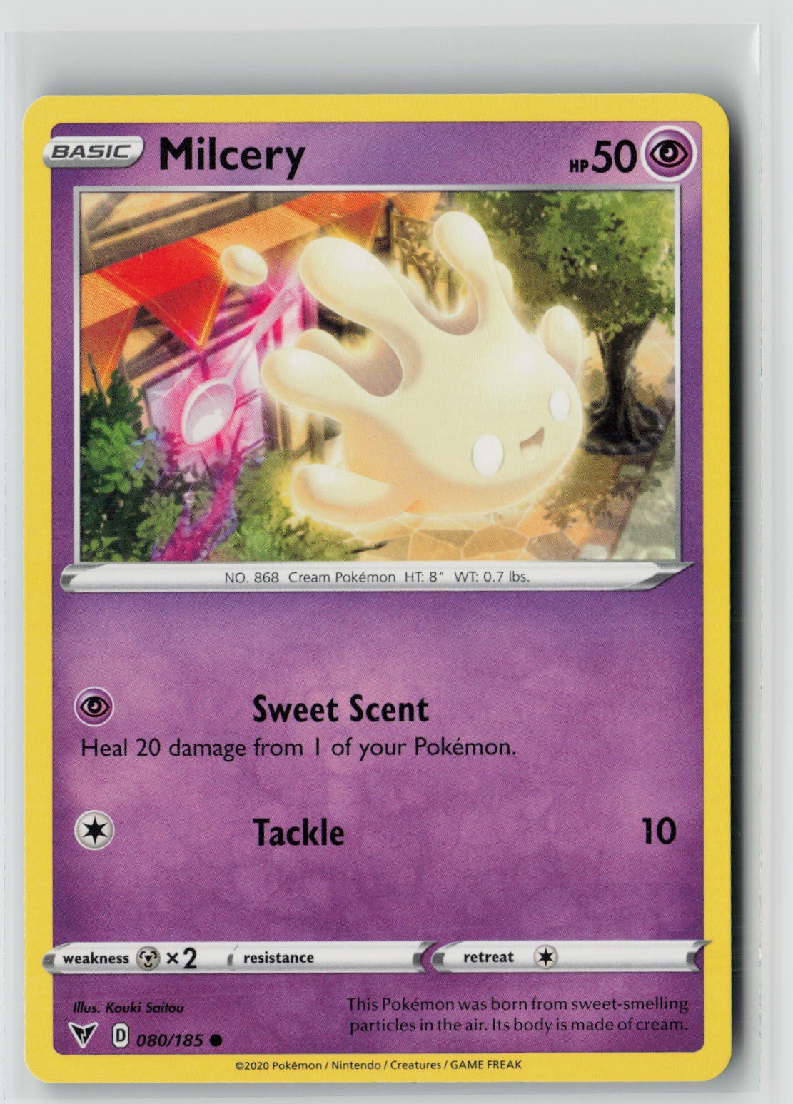Milcery (SWSH04: Vivid Voltage 080/185) NM