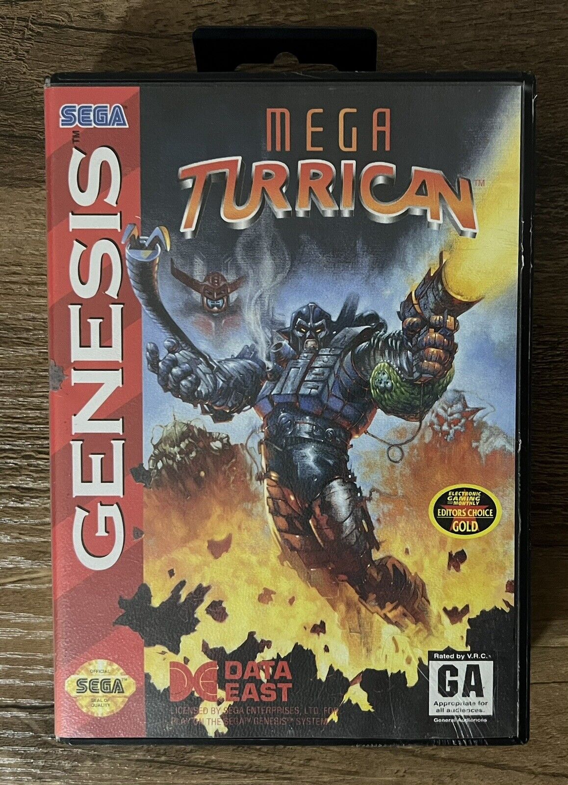 Mega Turrican (Sega Genesis, 1994) Complete CIB Authentic Tested