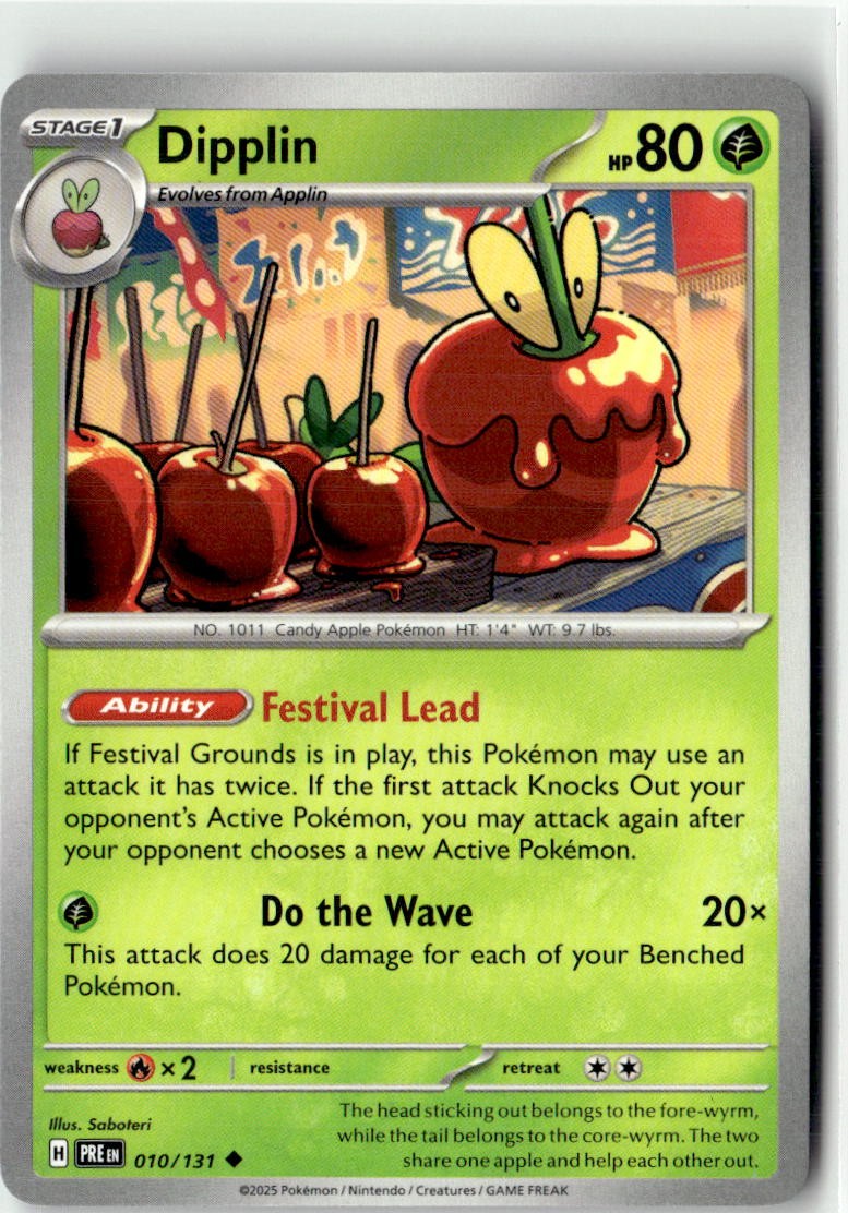 Dipplin (SV: Prismatic Evolutions 010/131) NM