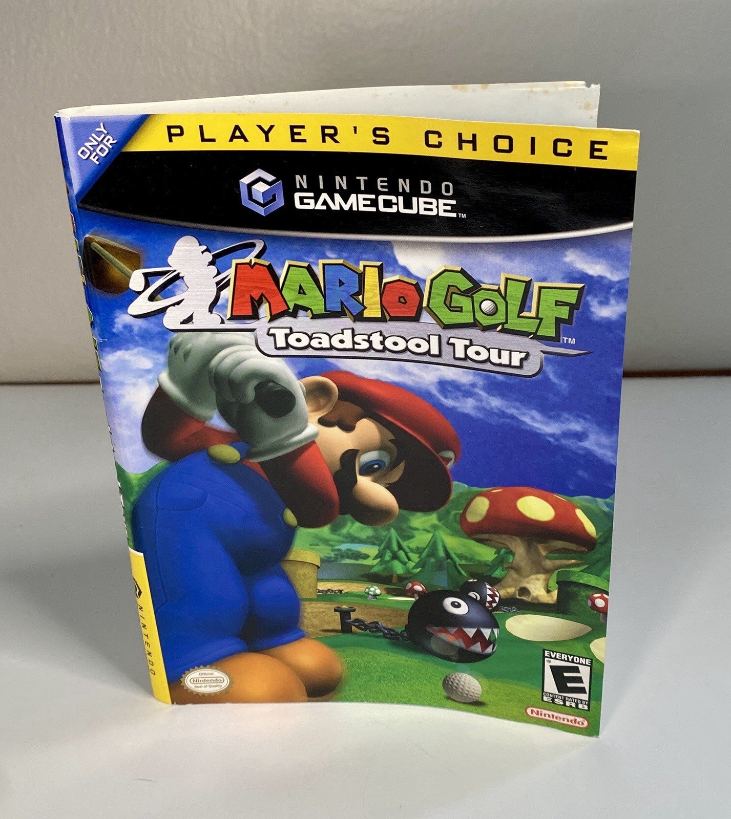 Mario Golf: Toadstool Tour (GameCube) Cover Art Only - No Game