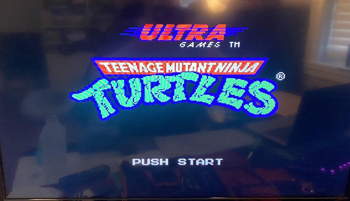 Teenage Mutant Ninja Turtles (Nintendo Entertainment System NES, 1990) Tested