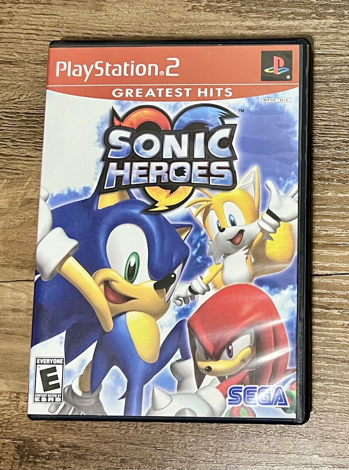 Playstation 2 PS2 Sonic Heroes Greatest Hits Edition Complete Tested