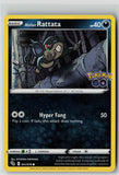 Alolan Rattata (Pokemon GO 041/078) NM
