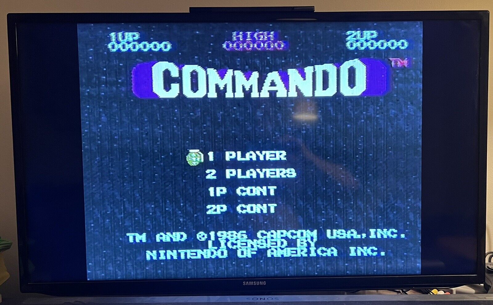 Commando (Nintendo Entertainment System, 1986)  5 Screw Authentic & Tested!