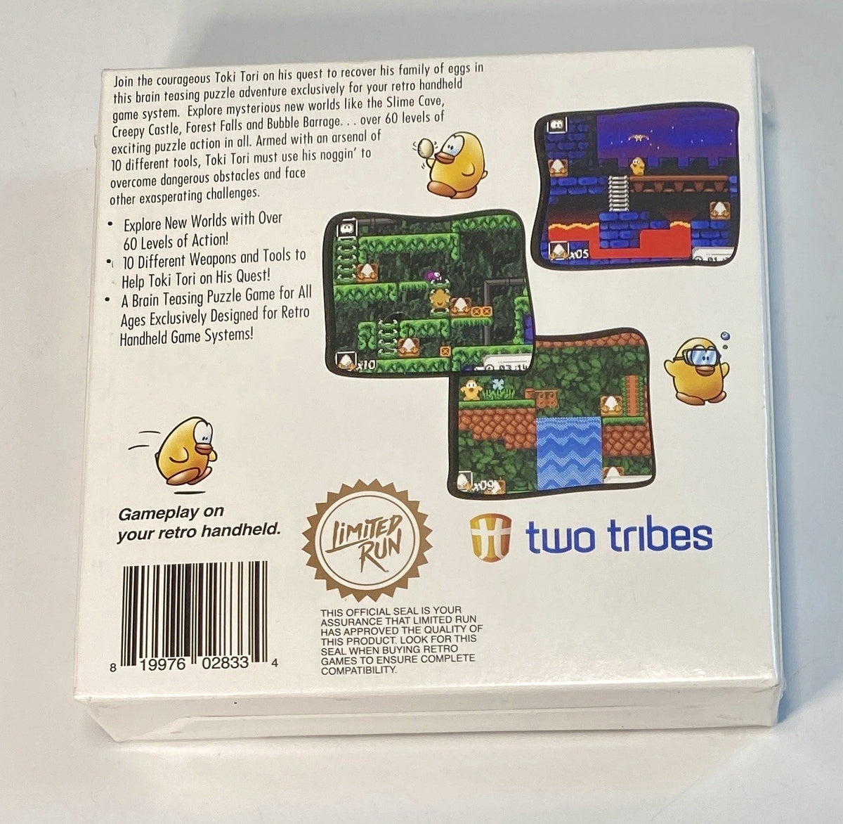 Toki Tori | Game Boy Color | Limited Run Games | New & Sealed