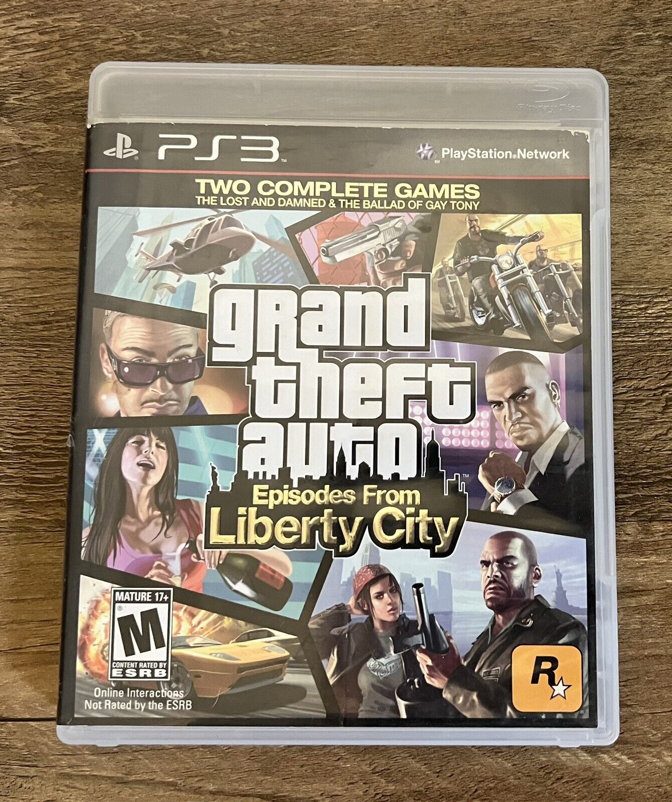 Grand Theft Auto: Episodes From Liberty City (Sony PlayStation 3, 2010) Tested!