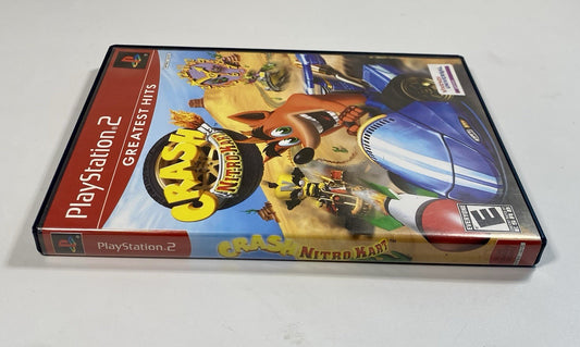 Crash Bandicoot Nitro Kart (Sony PlayStation 2, 2003) PS2 CIB Complete Tested