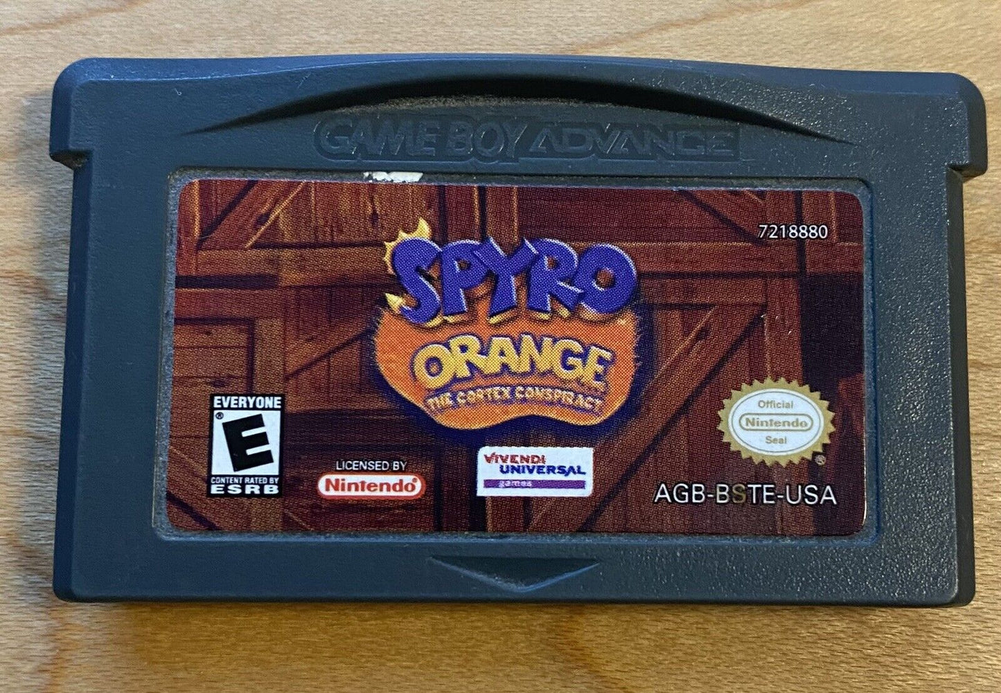 Spyro Orange: The Cortex Conspiracy (Game Boy Advance GBA) Authentic & Tested