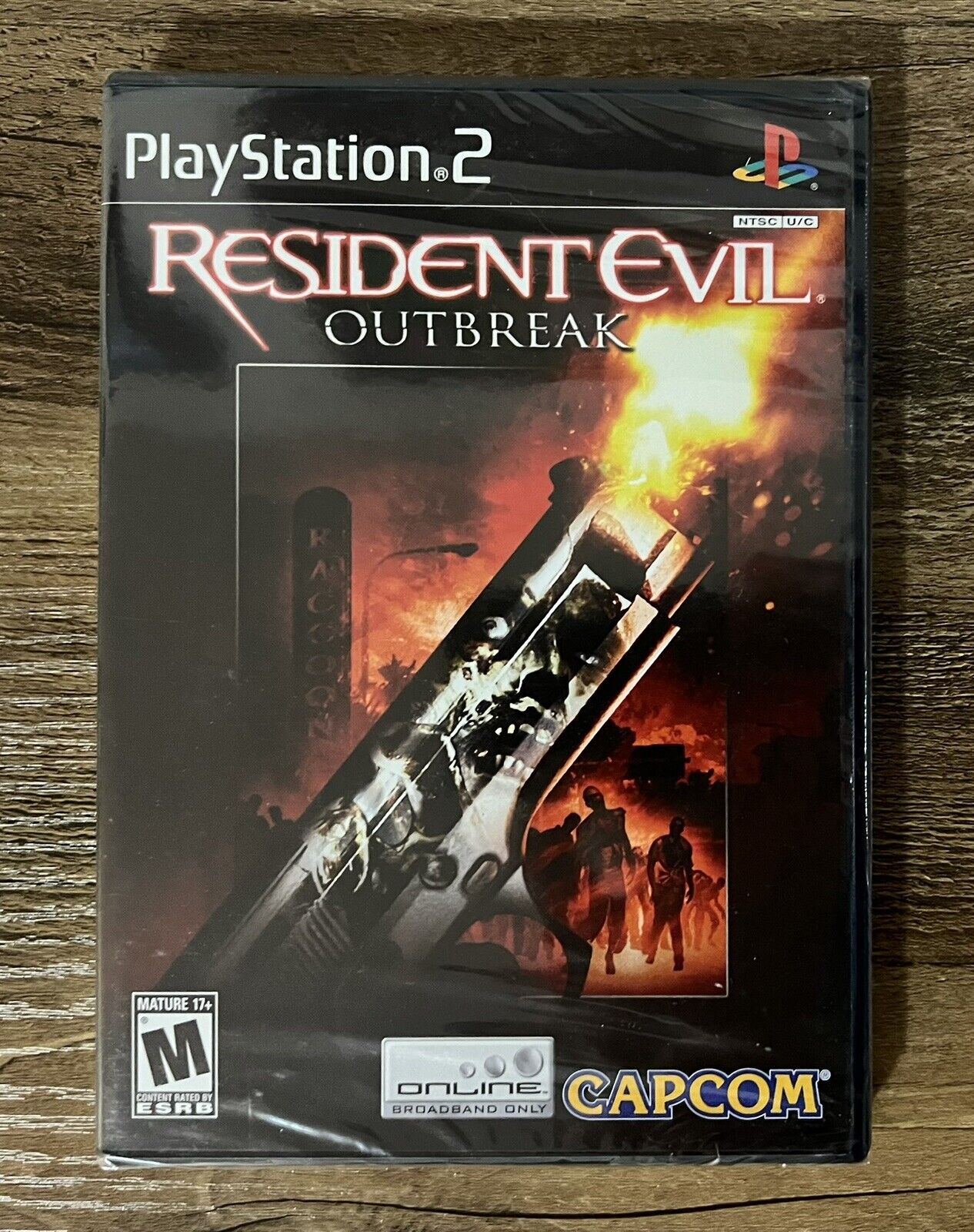 Resident Evil: Outbreak (Sony PlayStation 2, 2004) Not For Resale Sealed