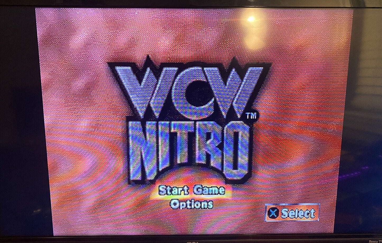 WCW Nitro (Sony PlayStation 1 PS1, 1998) CIB, Black Label, Tested & Authentic