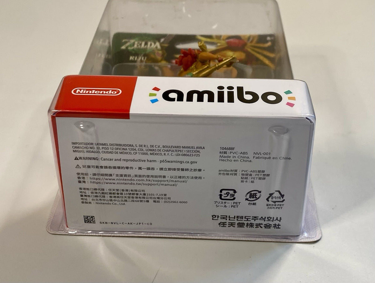 Riju - Zelda Tears of the Kingdom Amiibo Figure - NEW & SEALED Nintendo