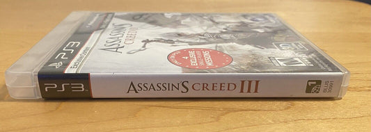 Assassin's Creed 3 ( PlayStation 3 PS3, 2012) CIB W/ Manual, Authentic & Tested